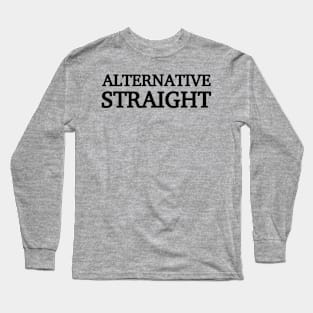 Alternative Straight Long Sleeve T-Shirt